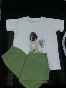 Girl Graphic print CO-ORD set