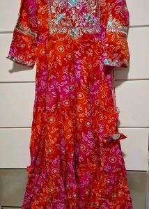 Floral Ethnic Gown