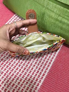 Boho Floral Print Glasses Case