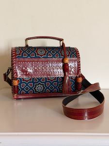 Handmade Bohemian Leather Handbag