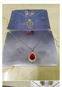 Elegant Pendant and Earring Set (Pack of 3)