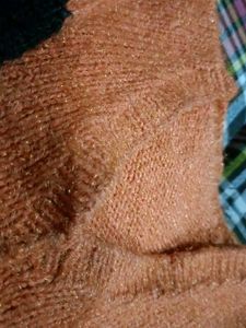 Unique Patterned Knit Sweater