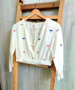 Cute printed Crop Top size-30-32