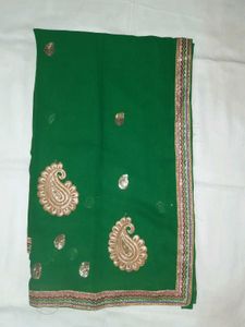 Green Saree 🥻