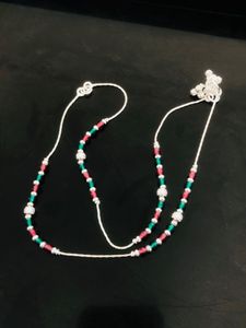 Pure Silver Payal (wt:-13.000g)