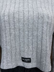 Los Angeles CALIFORNIA extra soft Ribbed Turtlenec