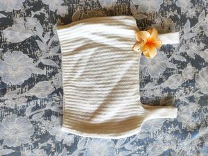 Cream Embroidered Knit Cardigan