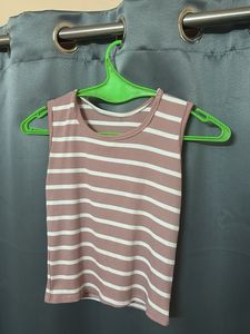 Striped Sleeveless Tank Top