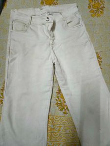 White Denim Jeans👖