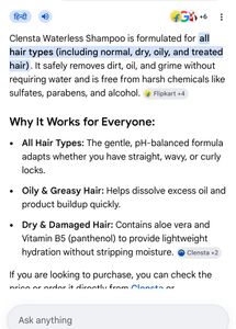 Clensta Waterless Shampoo