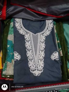 new elegent kurties with embroidery full work