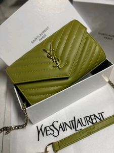 SAINT LAURENT YSL CHAIN ENVELOPE BAG
