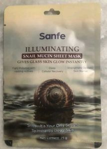 Sanfe Illuminating Snail Mucin Sheet Mask