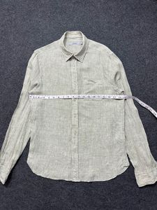 Men's Casual Linen Blend Shirt