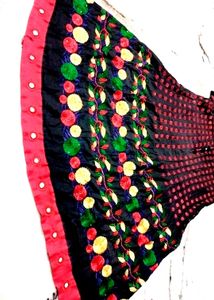 🍁Fully Embroidered Anarkali Kurti