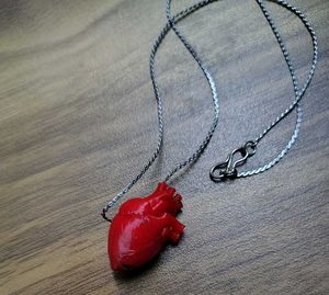 Unique Anatomical Heart Necklace