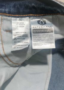 Men's Blue Wash Jeans