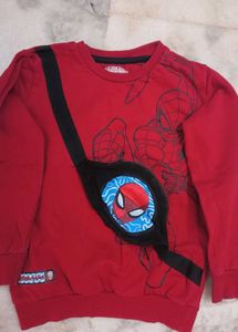 Spider-Man Red Sweatshirt