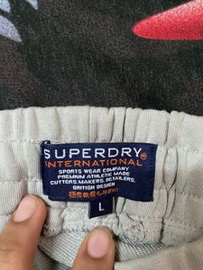 Superdry London Grey Track Pants