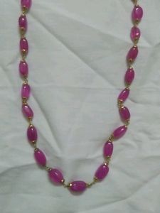glass beads necklace 💕