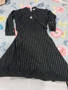 Girls' Striped Dress