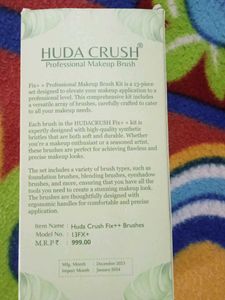 Makeup Brush Set