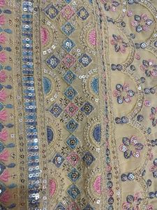 SALE New Elegant Embroidered Yellow Kurta Se