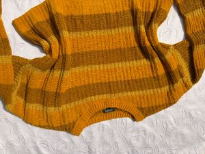Cozy Striped Knit Sweater