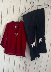 reliance top with jeans set
