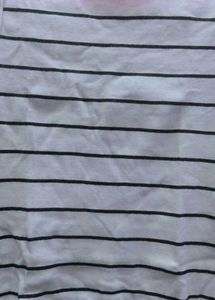Striped Short Sleeve Top