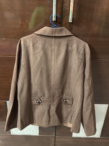 Brown Suede Blazer