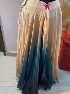 Plus size ombre Lehenga
