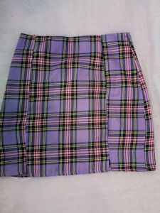 Cute Plaid Mini Skirt