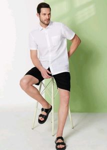 White, Light Blue &amp; Pink Linen Shirts