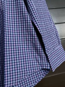 Colorplus Classic Blue Checkered Men's Shirt