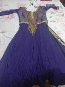 Designer Kurta Set with Dupatta and golden palazzo