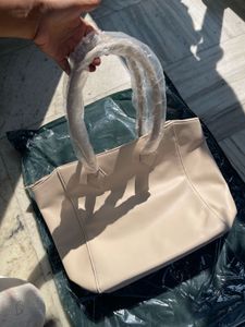 Stylish Beige Tote Bag
