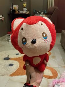 Cute Red Plush Toy