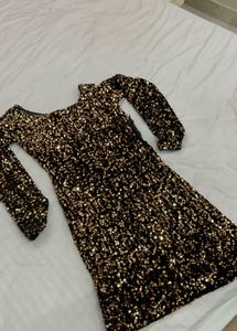 Sequin Embellished Mini party deess