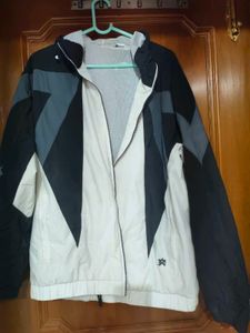 Colorblock Zip-Up Jacket