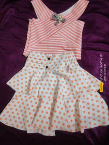 Brand New Skirt And Top For 2-3 Year Baby Girl