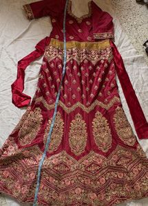 Designer Red Lehenga Choli