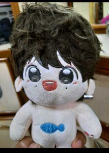 Cute Plush Doll with Fish