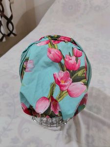 Floral Twist Turban Headwrap