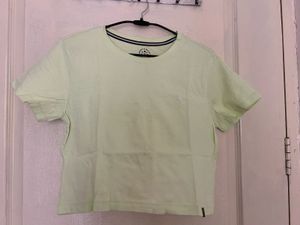 Light Green Crew Neck T-Shirt