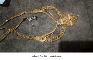 Golden antiq  Jewellery Set