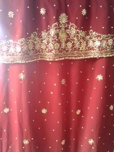 Exquisite Embellished Red Salwar Kameez Dupatta Se