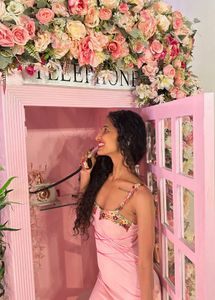 Pretty Pink Slip Dress