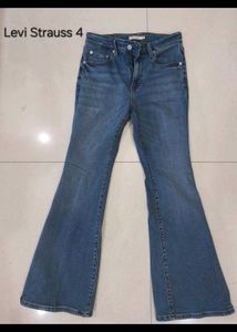 Levi's Flared dark Blue Jeans 4