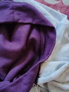 119.Colorblock Hoodie with Pocket